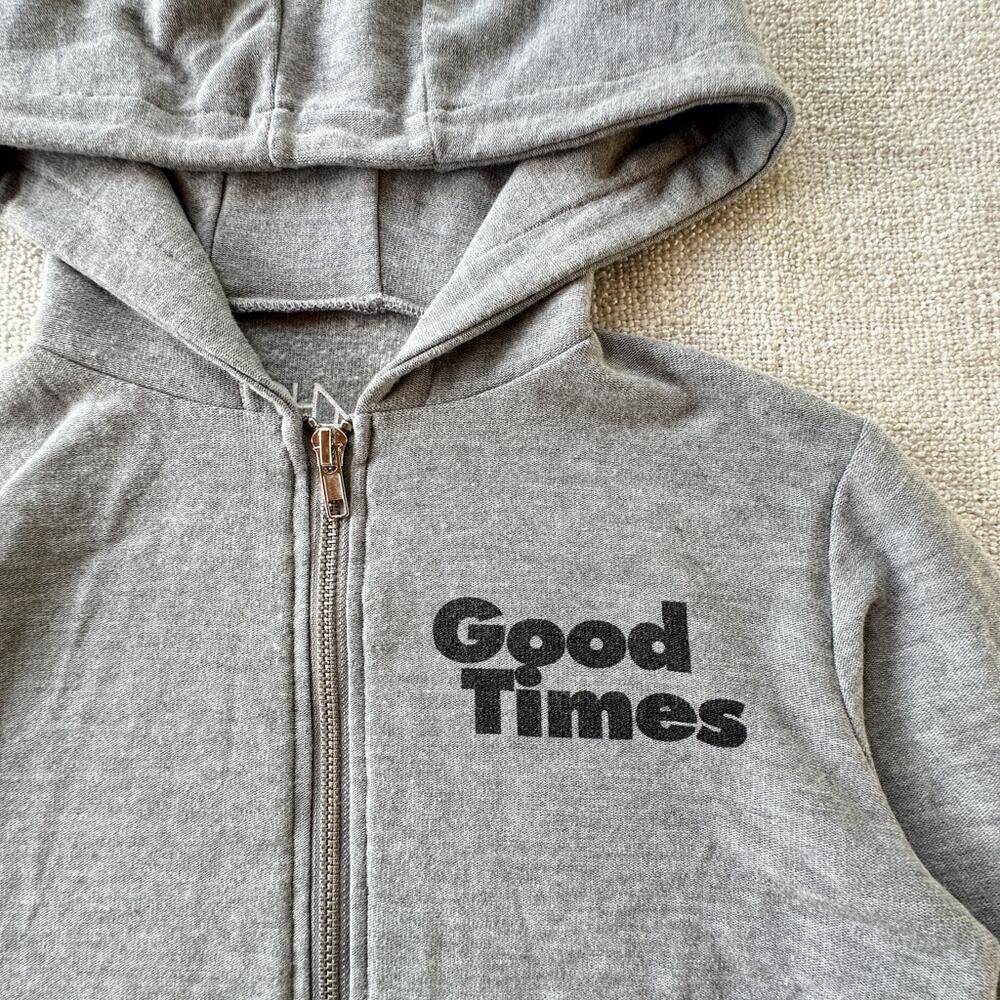 NWOT Chaser "Good Times" Zip-up Hoodie 6 - Picture 2 of 3